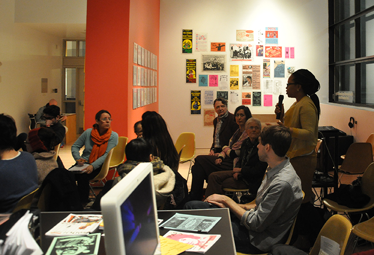 Public discussion on the Sexing Sound: Oral Archives and Feminist Scores exhibition