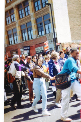 CUNY March in Harlem