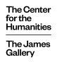 The Center for the Humanities and the James Gallery logos