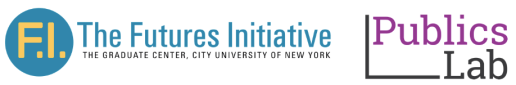 Futures Initiative and PublicsLab Logos