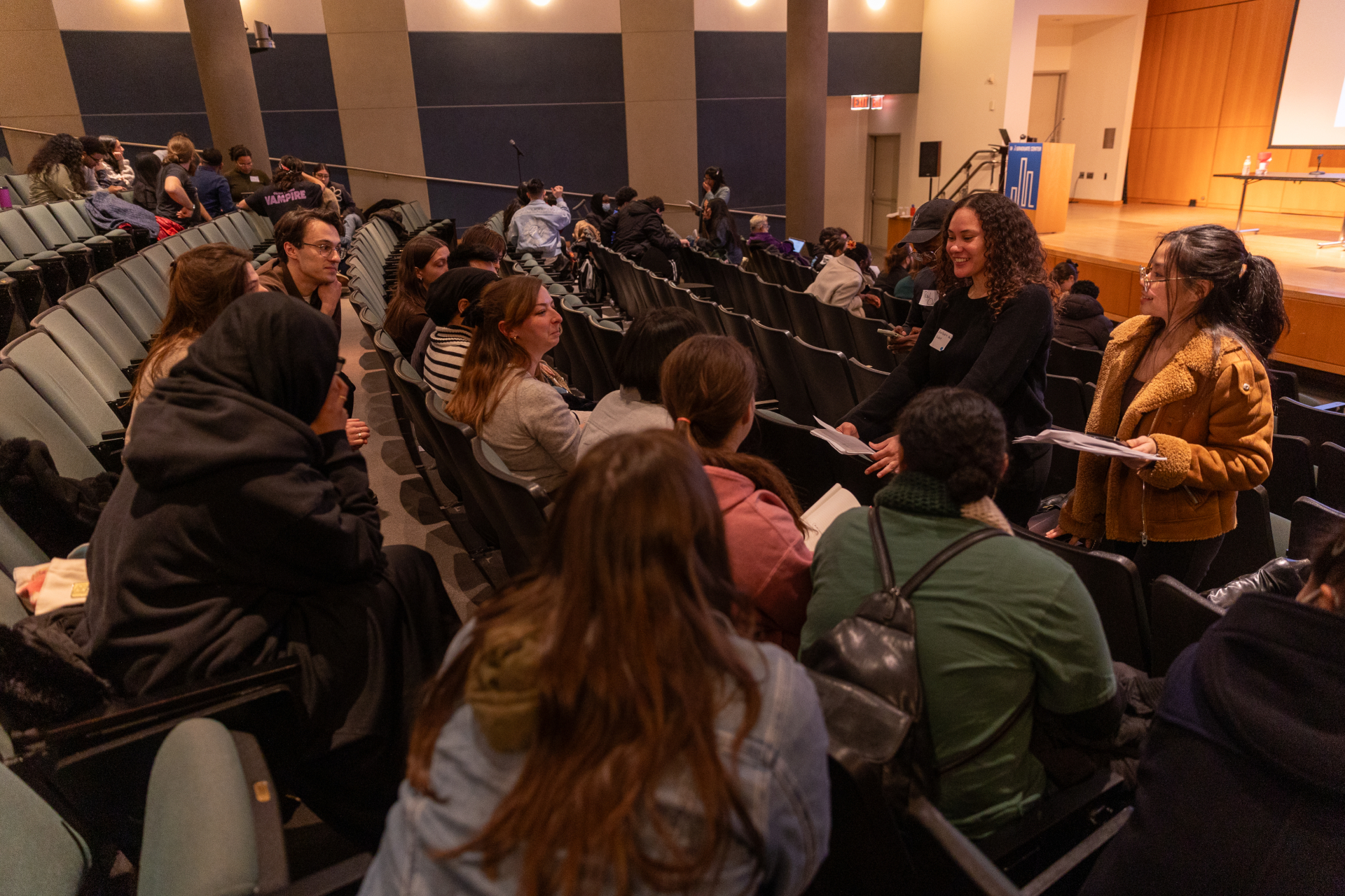 Students at the CUNY Climate Justice Summit
